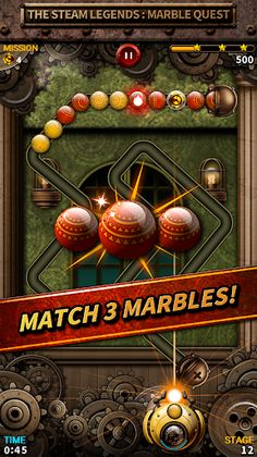 Steam Legend : Marble Quest - Screenshot 2