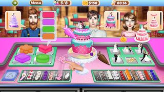 Wed Party Cake Factory Game - Screenshot 1