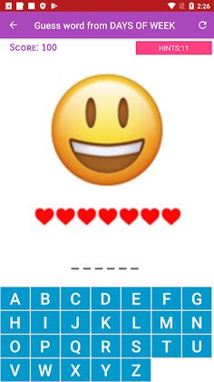 Hangman Pro - Screenshot 1