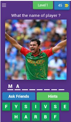 guess the player pic - Quiz - Screenshot 1