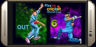 Play 3D Cricket World Cup - Screenshot 2