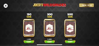 Joker's Wild Spades - Screenshot 1