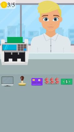 bank money game - Screenshot 2