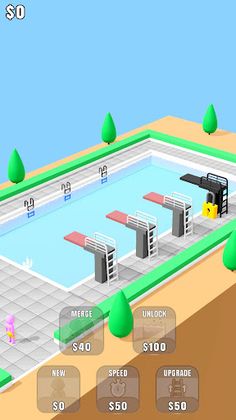 Idle Pool ASMR - Screenshot 2