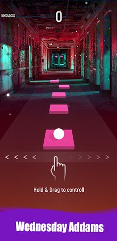 Wednesday Addams Dancing Tiles - Screenshot 4