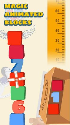 Kids build & crash blocks game - Screenshot 2
