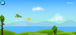 Flappy Dino - Games for kids - Screenshot 1
