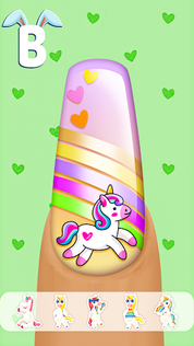 Gel Nail Salon! Nail Art Games - Screenshot 1