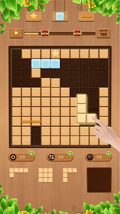 wood block puzzle - Screenshot 1