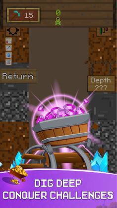 Mine Deeper - Gem Mining Idle - Screenshot 4