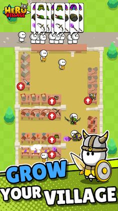 Hero Village – Idle RPG - Screenshot 2