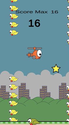 Helicopter vs Birds - Screenshot 3