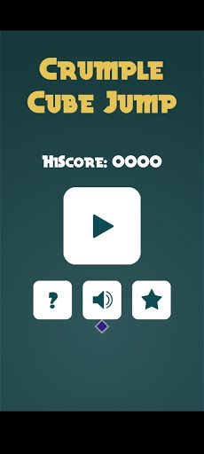 Crumple Cube Jump - Screenshot 1