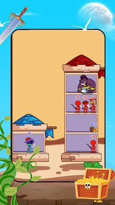 Evo Heroes: Magic Tower - Screenshot 4