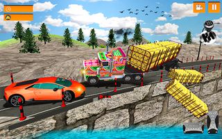 Cargo transport truck games 3D - Screenshot 2