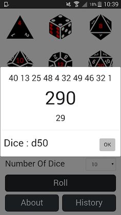 Simple Dice Roller - Screenshot 4