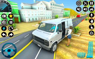 Dubai Van Game Van Driving - Screenshot 1