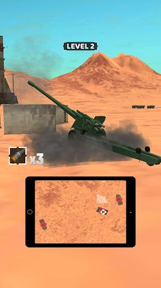 Artillery Assault Rail Rampage - Screenshot 3