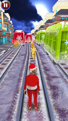 Grandpa Xmas Run - Screenshot 2
