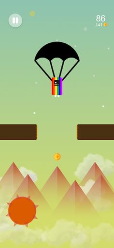 Skyfall Parachute - Screenshot 1