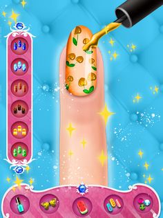 Fashion Nail Polish Salon Game - Screenshot 1