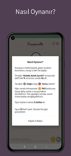 Passaparola:Kelime Bilgi Oyunu - Screenshot 1