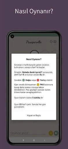 Passaparola:Kelime Bilgi Oyunu - Screenshot 1