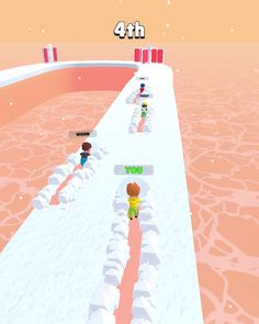 Snow Race - Screenshot 3