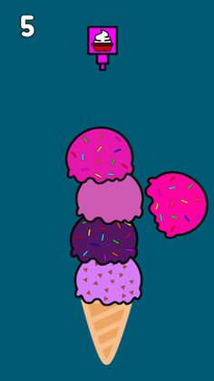 ice cream stack infinite - Screenshot 3