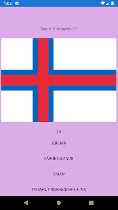 Country Flags Quiz - Screenshot 2