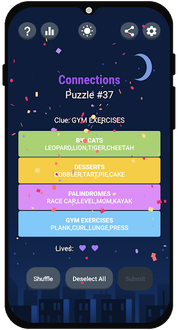 Connections: Group words - Screenshot 2