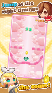 Hatsune Miku Amiguru Jump - Screenshot 4