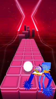 Scary Thomas Engine Tiles Hop - Screenshot 1