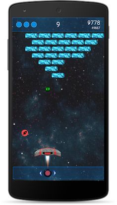 Platform K25: space arkanoid - Screenshot 1