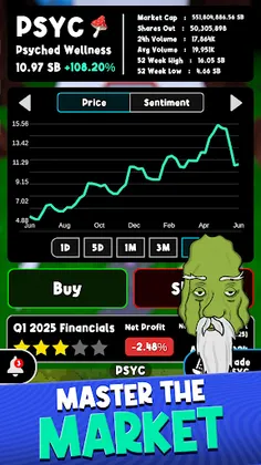 Mush Rush: Stock Market Tycoon - Screenshot 3