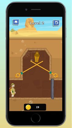 Egyptian Mummy Tomb - PULL PIN - Screenshot 2