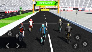 BMX Racing Legends: Bicycle - Screenshot 1