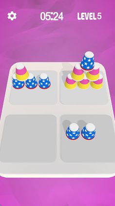Cup Stacking - Screenshot 2