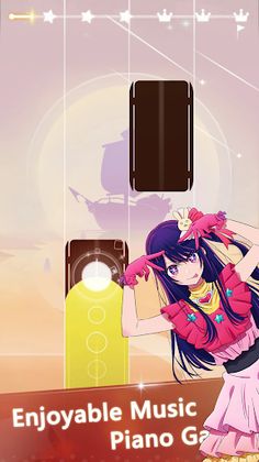 OSHI NO KO Tiles Piano My Star - Screenshot 1