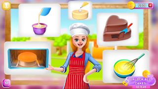 Cake Sweet Bakery Shop Games - Screenshot 1