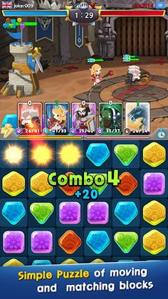 Puzzle Clash: PvP Defense Game - Screenshot 1