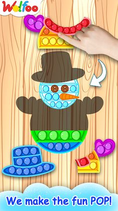 Wolfoo Pop It - Fidget toys - Screenshot 1