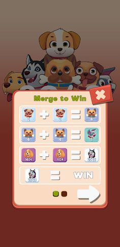 2048 Dogs - Screenshot 2