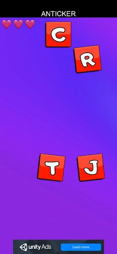 Words Letter Stream - Screenshot 2