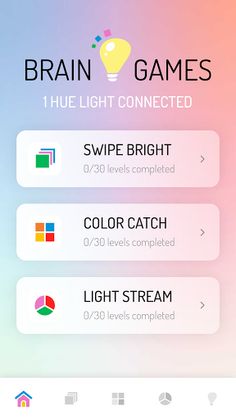 Brain games with Hue lights - Screenshot 2
