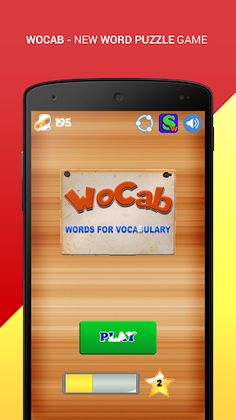 WoCab - Words for Vocabulary - Screenshot 2