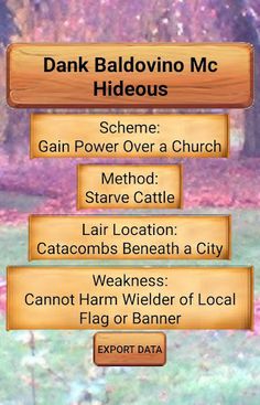 Random NPC Generator PRO - Screenshot 1