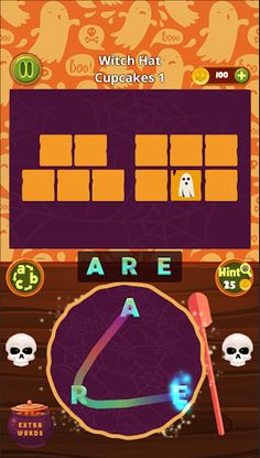 Witch Word: halloween puzzle - Screenshot 3
