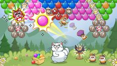Bubble Shooter - Cat Rescue - Screenshot 3