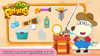 Wolfoo Baby Fishing For Kids - Screenshot 1